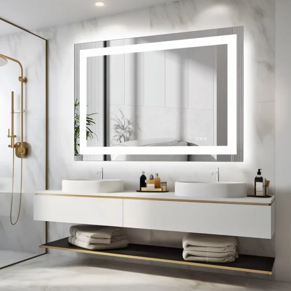 36"x 24"LED Bathroom Vanity Mirror for Wall Memory