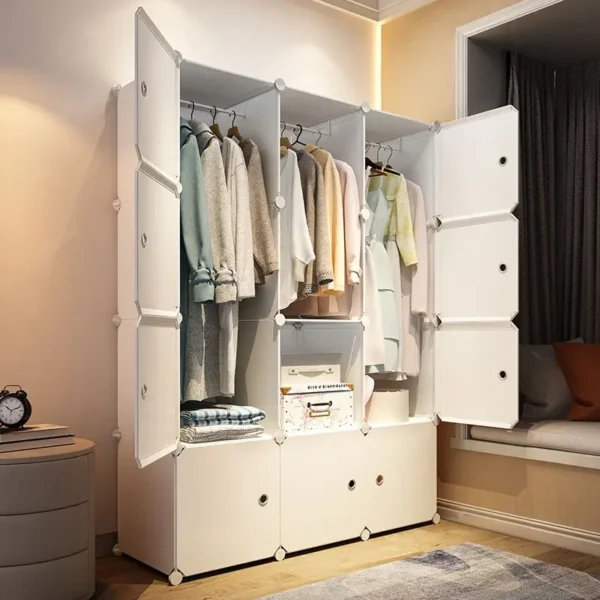 Simple Collapsible Wardrobe Clothes Cabinets