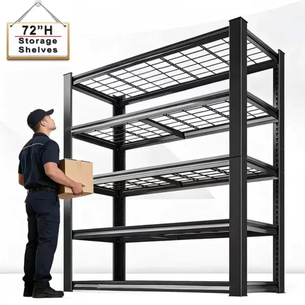 72" Adjustable Metal  Commercial Grade Utility Rack