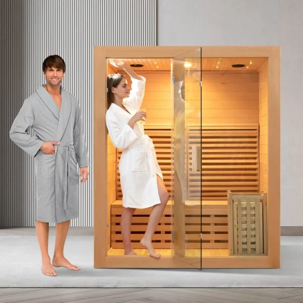 2 Person Hemlock Indoor Sauna
