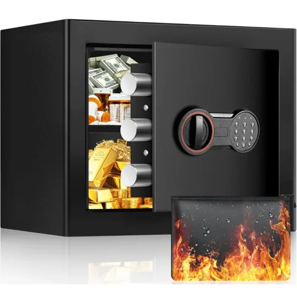 Fireproof Metal Gun Safe with Digital Keypad