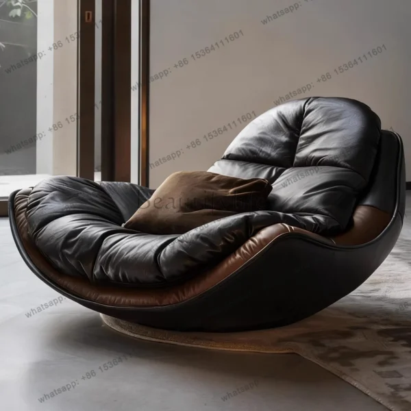 Modern simple lazy sofa single recliner