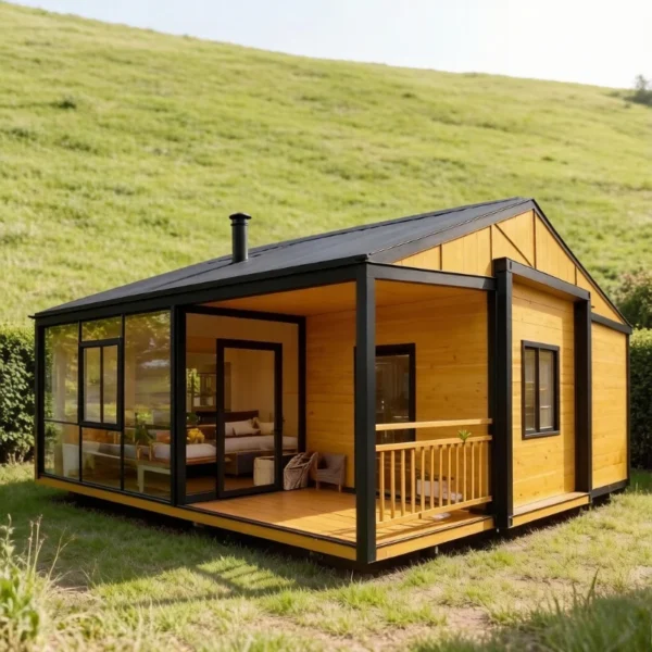 Mobile Steel Tiny W/House Sunroom Garden Rooms