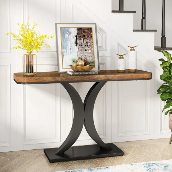 40 inch Narrow Entryway Foyer Table